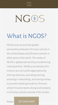Mobile Screenshot of ngosinc.com